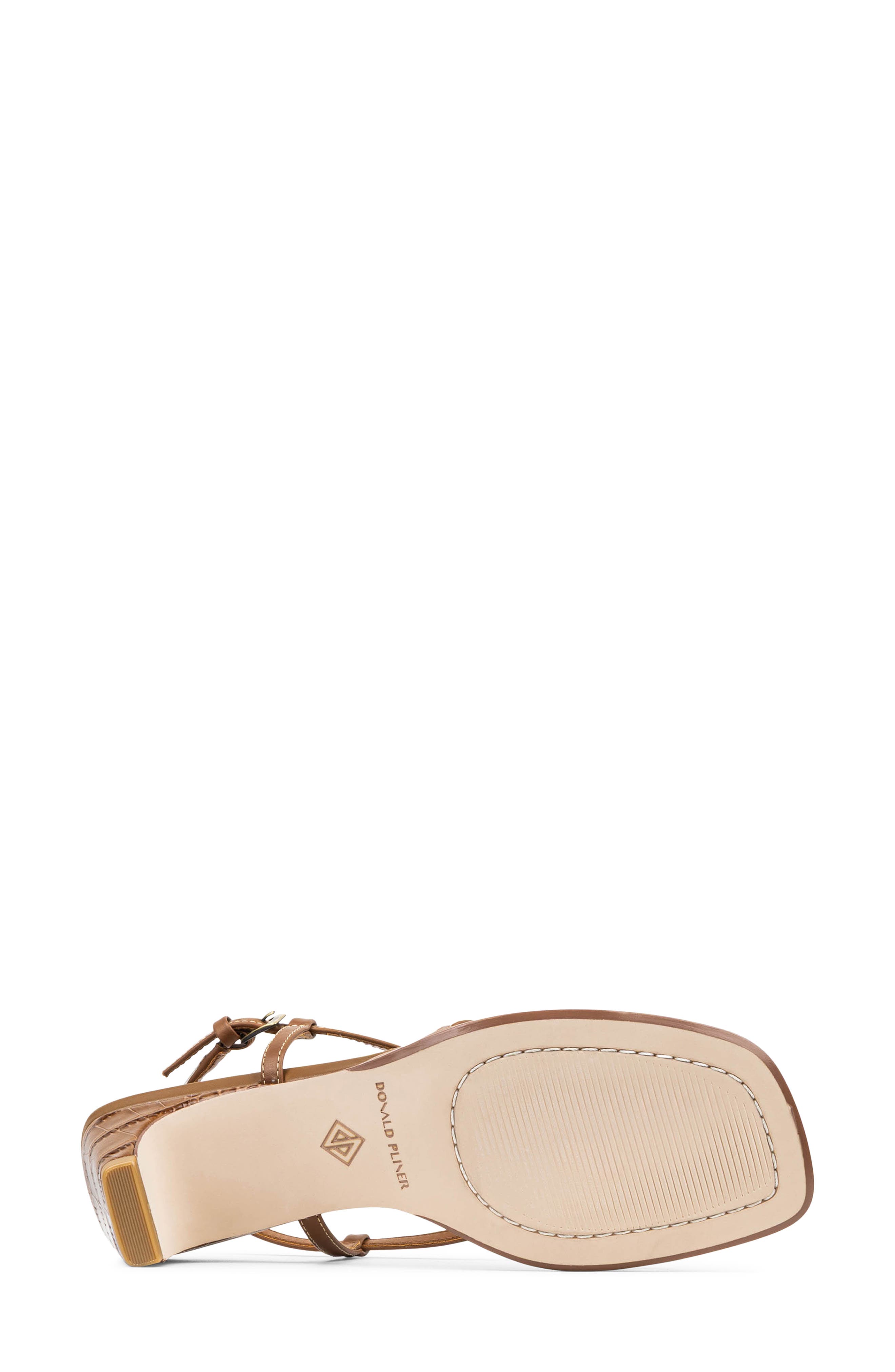 Donald Pliner Daffney Strappy Sandal, Alternate, color, Saddle