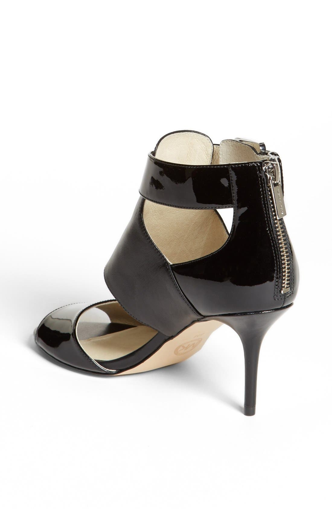 'Landon' Sandal, Alternate, color, BLACK