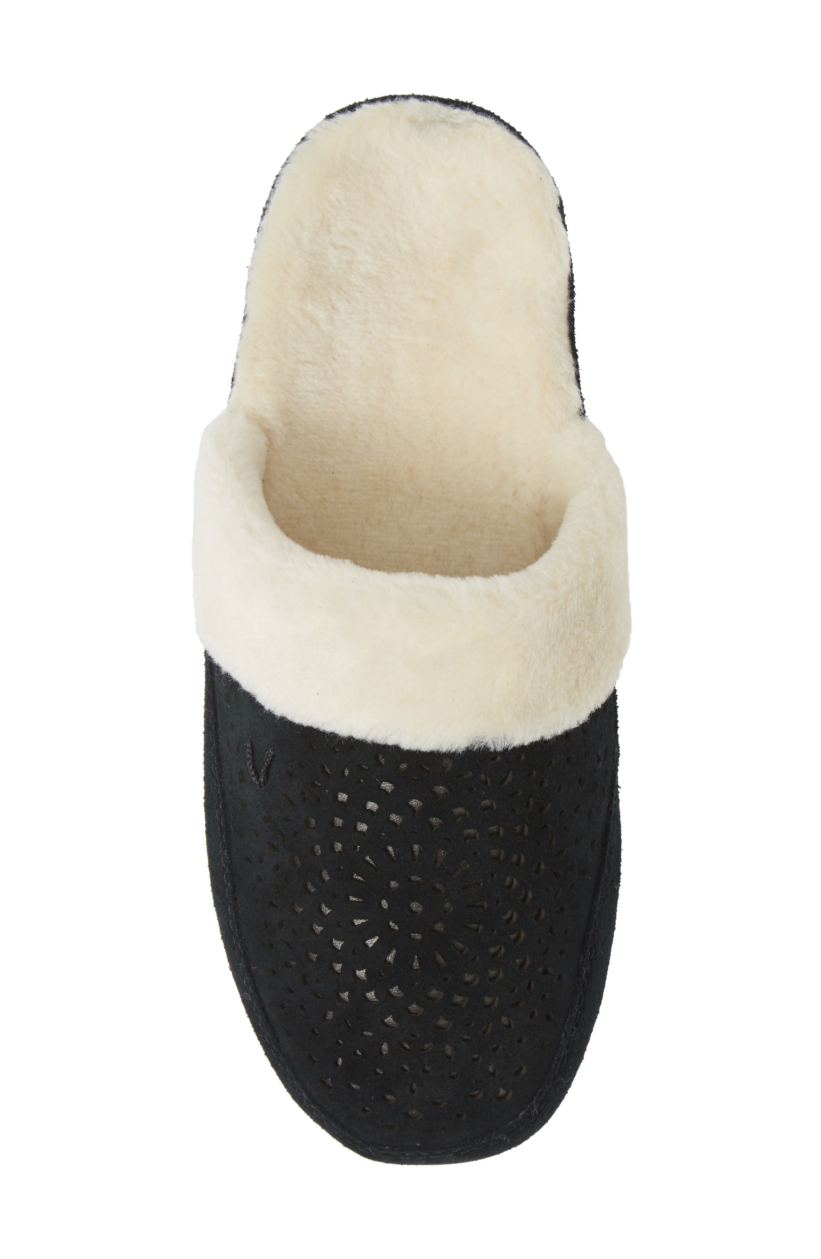 Vionic Leona Faux Fur Lined Slipper, Alternate, color, 
