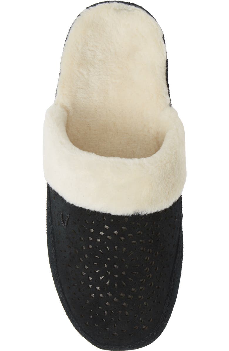 Vionic Leona Faux Fur Lined Slipper, Alternate, color,