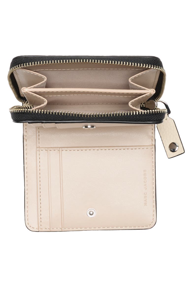 Bold SLG Mini Compact Wallet, Alternate, color, MARSHMALLOW