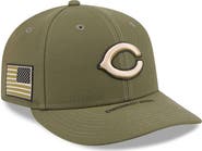 New Era Men's New Era Olive Cincinnati Reds 2026 Armed Forces Day Low Profile 59FIFTY Fitted Hat