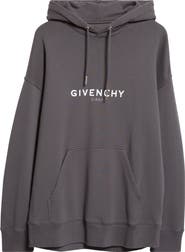 Givenchy Slim Fit Reverse Cotton Logo Hoodie | Nordstrom