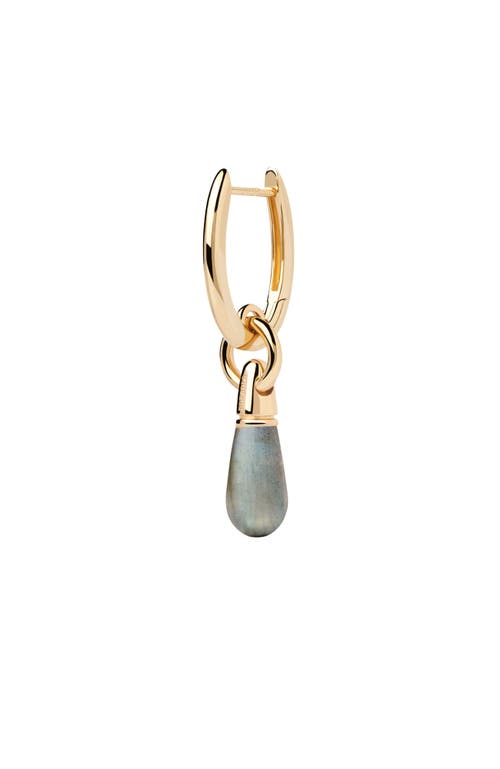 Pdpaola Jupiter Single Hoop In Labradorite