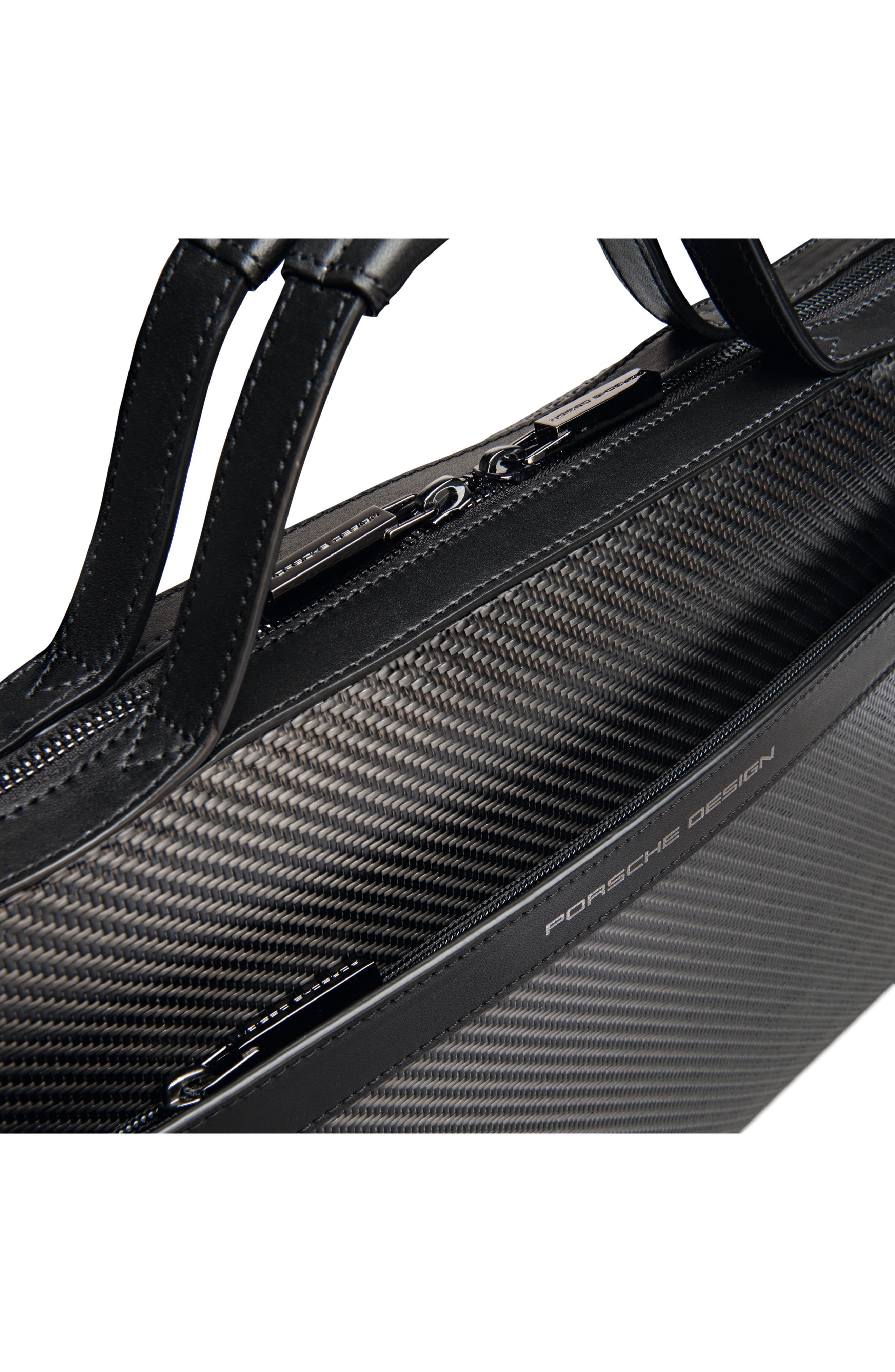 Carbon Briefcase, Alternate, color, BLACK