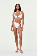 NICHOLAS Sirena Halter Bikini Top