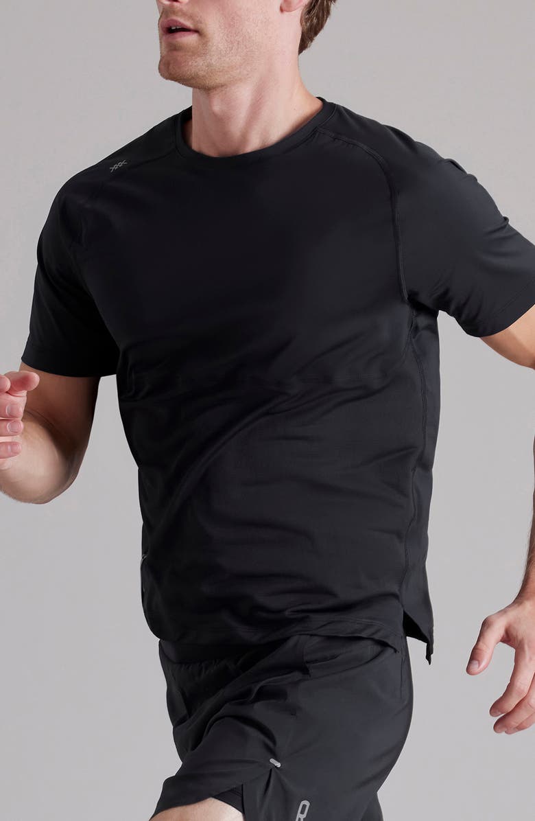 Rhone Extra Mile Performance T-Shirt, Alternate, color, Black