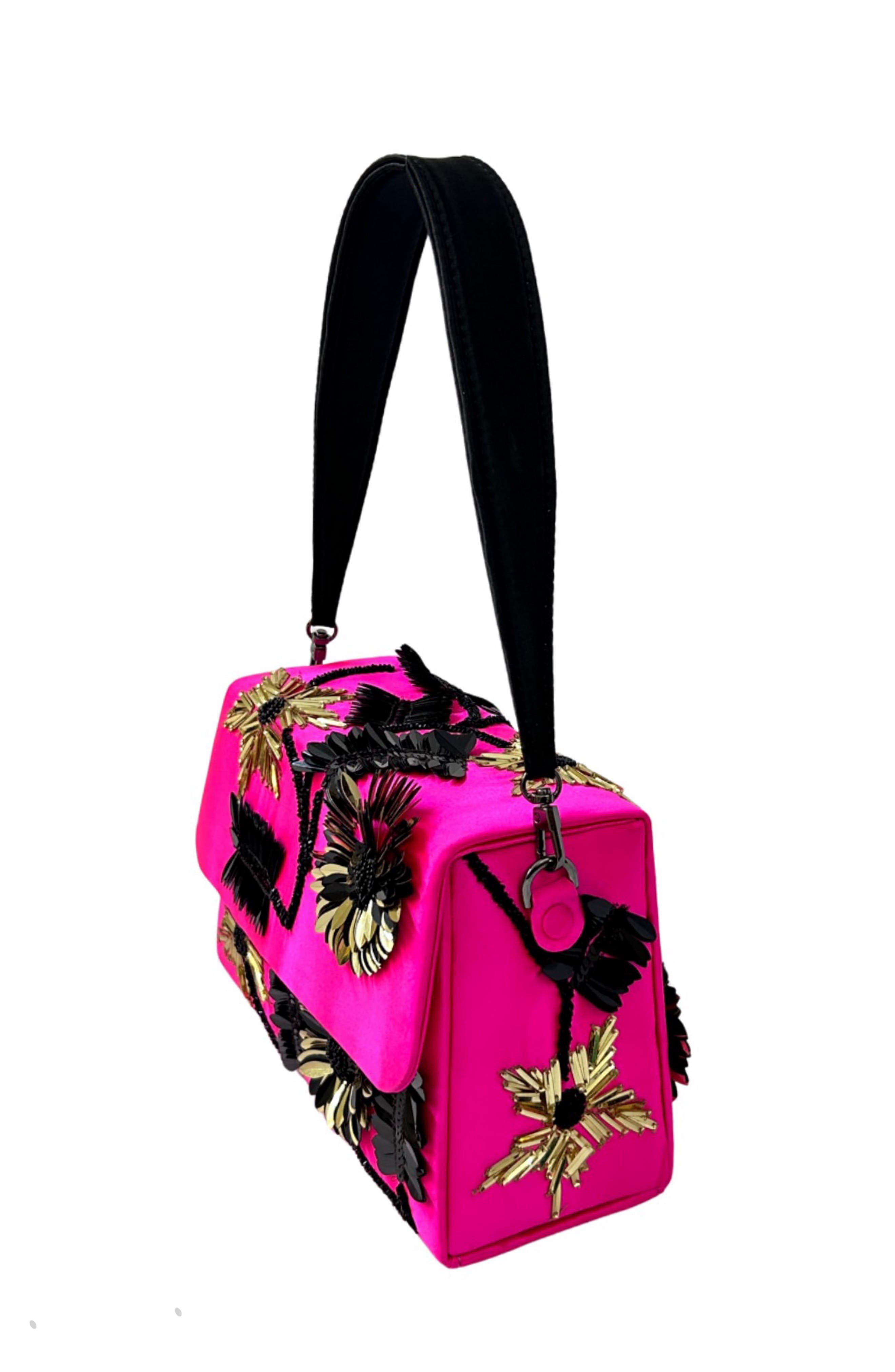 Simitri Havana Trapezee Bag, Alternate, color, Pink