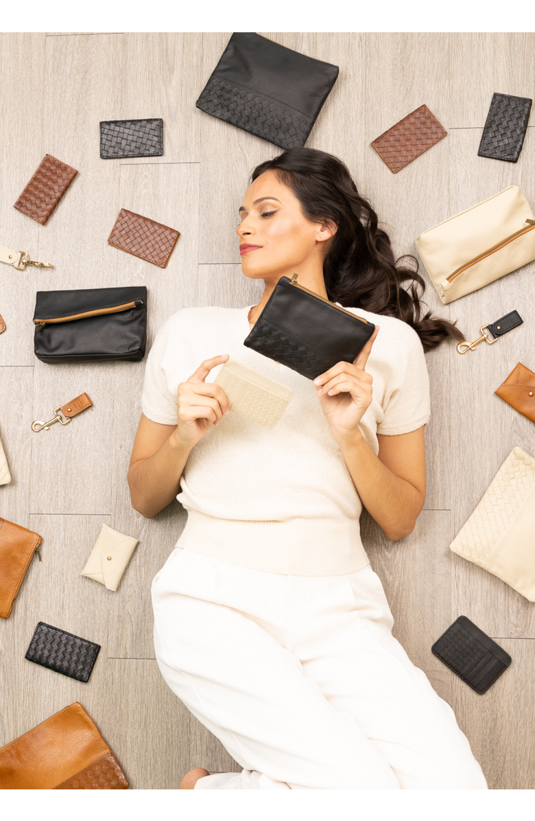 Deux Mains Coin Pouch, Alternate, color, 