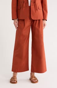 Ulla Johnson Lani Cotton Wide Leg Pants