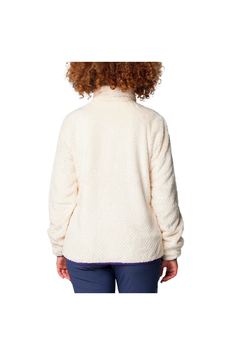 Columbia Women's Columbia Cream Washington Huskies Fireside II Sherpa Full-Zip Jacket, Alternate, color, Cream