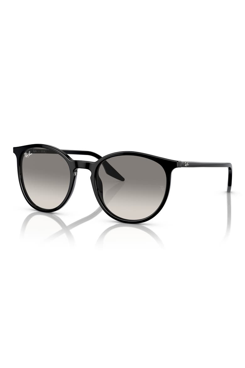 51mm Gradient Phantos Sunglasses, Alternate, color, BLACK