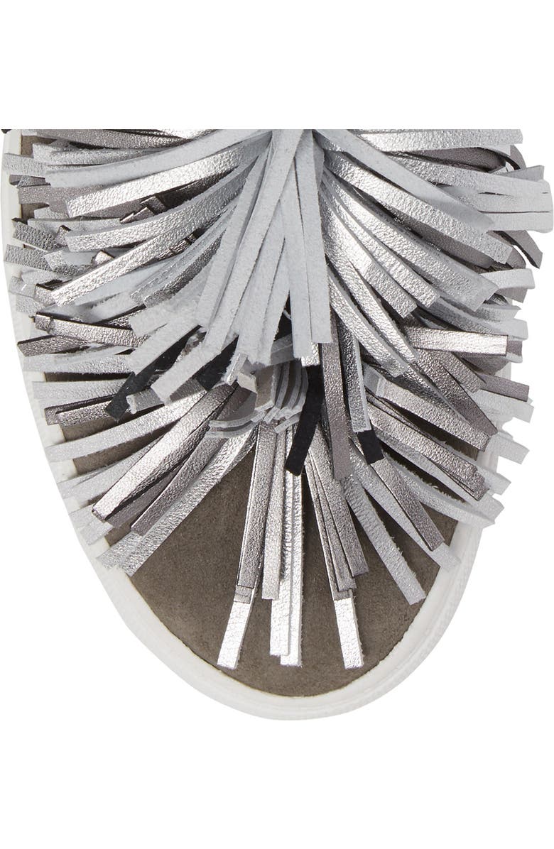 Kenneth Cole New York Jayson Pom Platform Sneaker, Alternate, color,