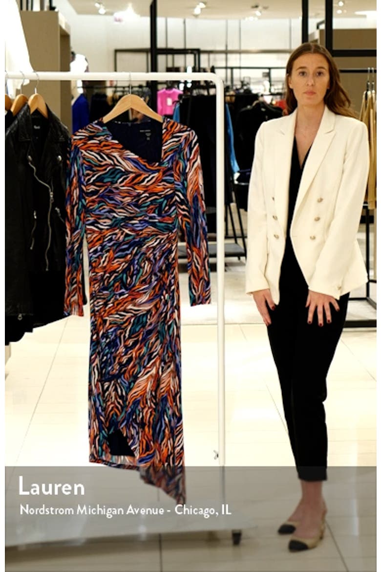 Asymmetric Long Sleeve Dress video