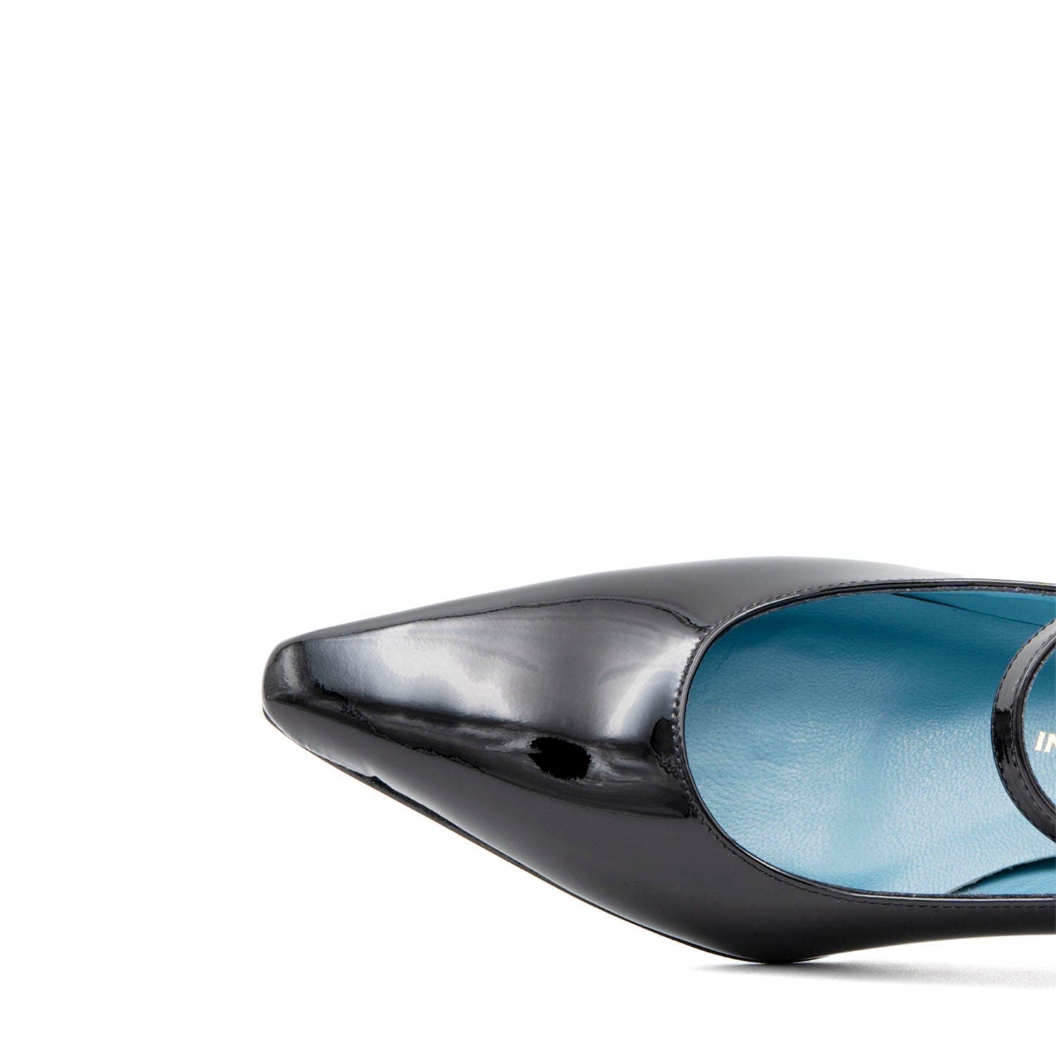 Valentina Rangoni Velato Mary Jane Pump, Alternate, color, Black Vernice