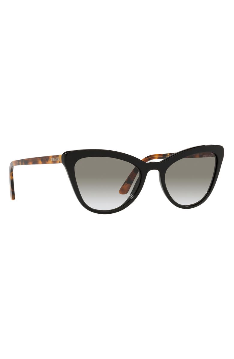 Prada 56mm Cat Eye Sunglasses, Alternate, color, 