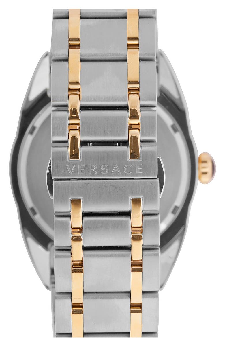 Versace 'V Sport II' Guilloche Dial Bracelet Watch, 42mm, Alternate, color, 