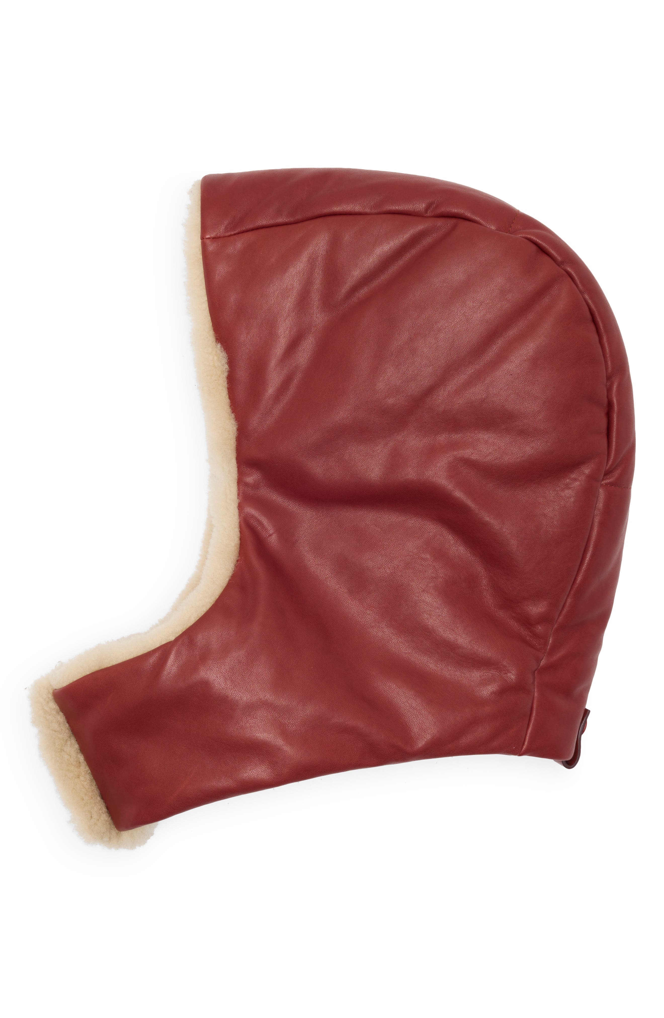 The Genuine Shearling Hood