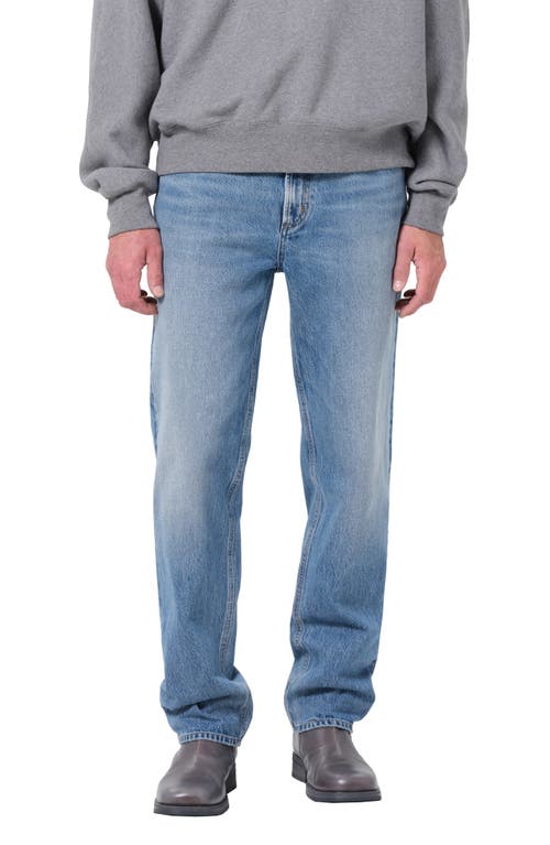 Agolde Waldon Straight Leg Jeans In Blue