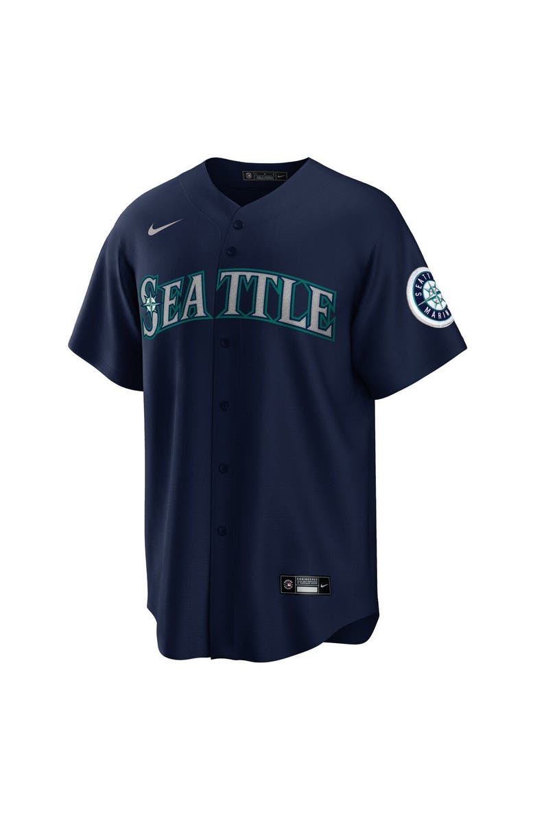 Nike Men's Nike Ken Griffey Jr. Navy Seattle Mariners Alternate Replica Player Jersey, Alternate, color,