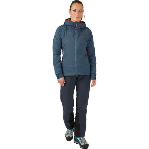 Rab Vapour-rise Summit Jacket In Blue