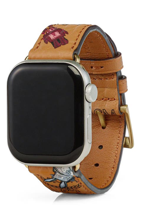 38-41mm Apple Watch Band in Rabot Visetos
