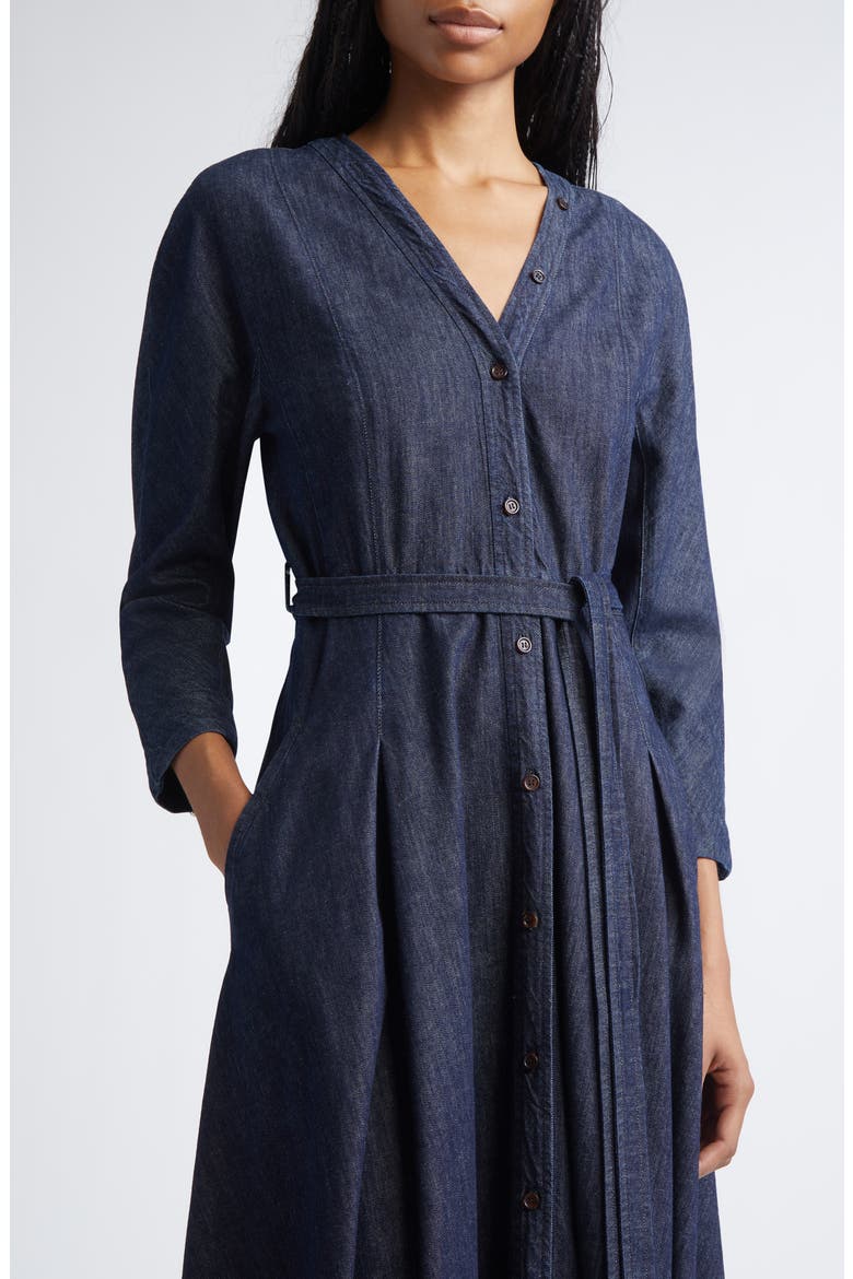 Ambra Denim Dress, Alternate, color, ULTRAMARINE