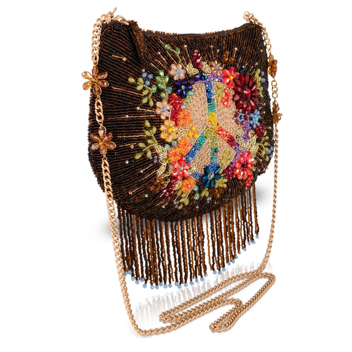 Peace & Light Handbag, Alternate, color, Brown