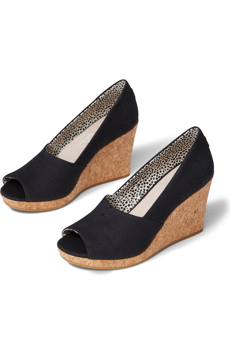 TOMS Michelle Wedge Pump, Main, color,