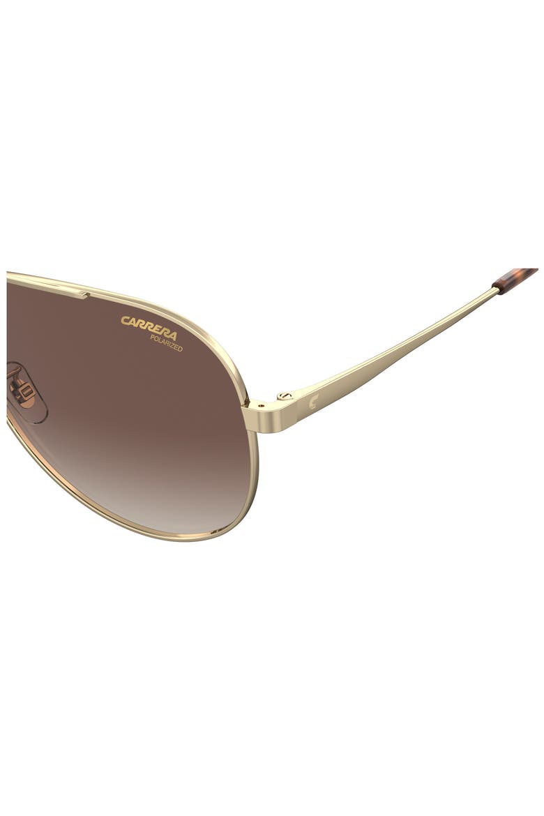 63mm Gradient Oversize Aviator Sunglasses, Alternate, color, 006J-LA