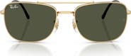 Ray-Ban 62mm Rectangular Sunglasses