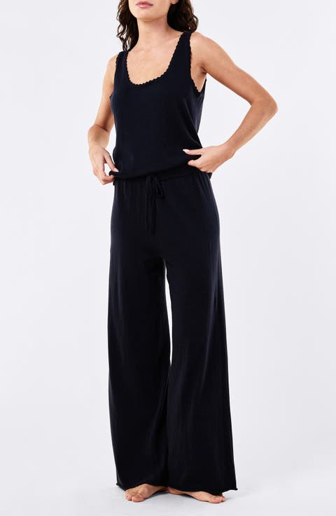 Cotton and Cashmere Sleep Pants
