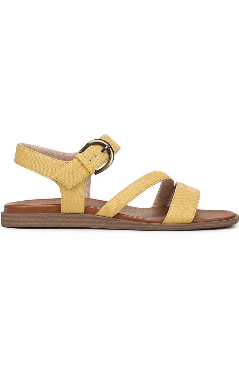 SOUL NATURALIZER Jayvee Sandal, Alternate, color, Beehive Yellow Faux Twill