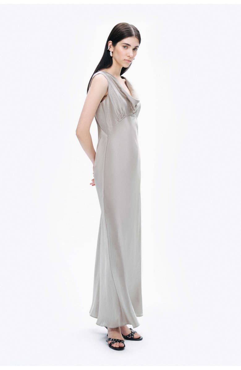 Nocturne Cowl Neck Maxi Dress, Alternate, color, 