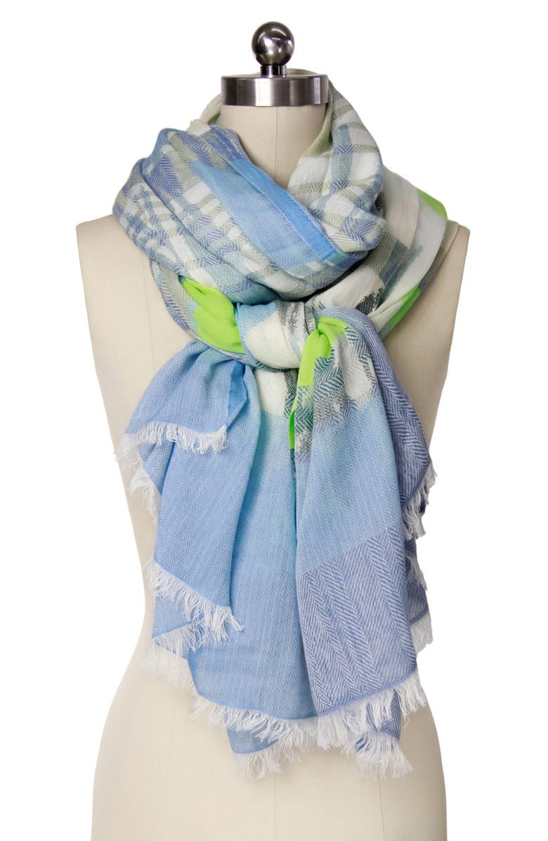 SAACHI Ebraxas Mixed Print Scarf, Alternate, color, 