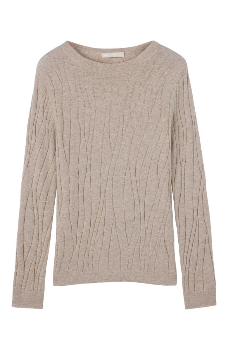 GOBI Mongolian Cashmere Cashmere Crewneck Sweater, Alternate, color,