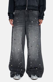 JADED LONDON Trixa Jewel Studded Colossus Jeans