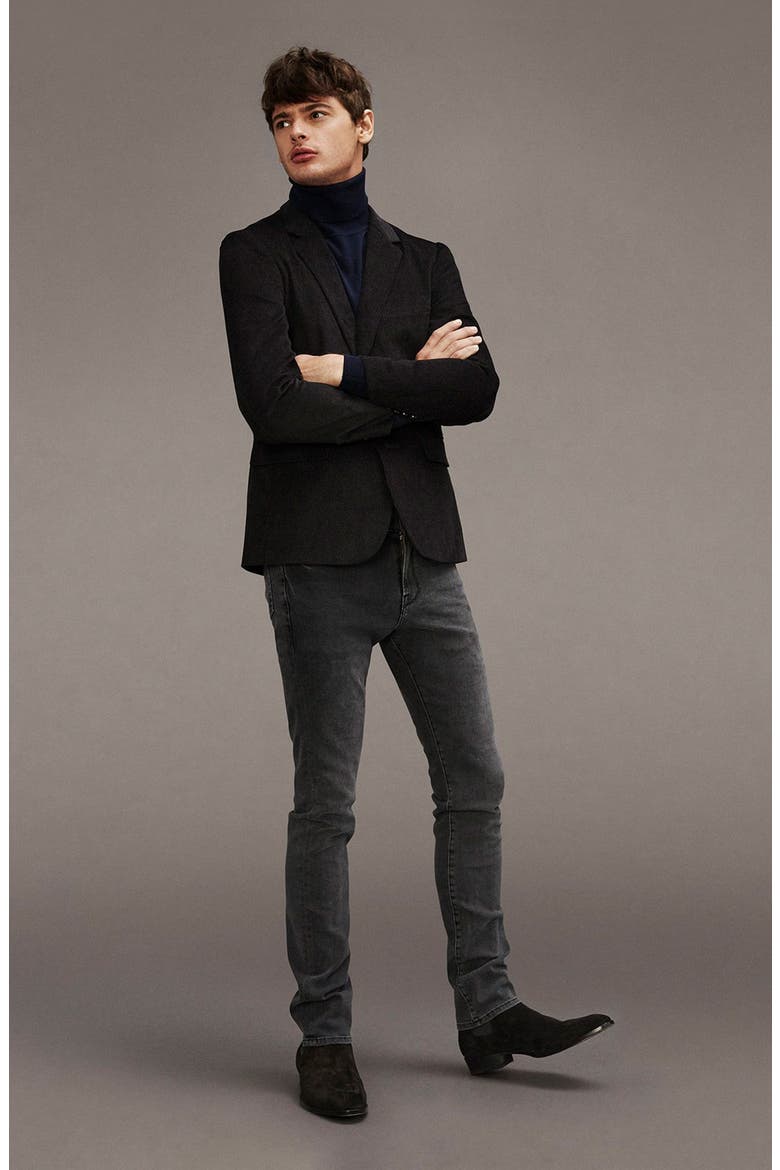 'L'Homme' Skinny Fit Jeans, Alternate, color, FADE TO GREY