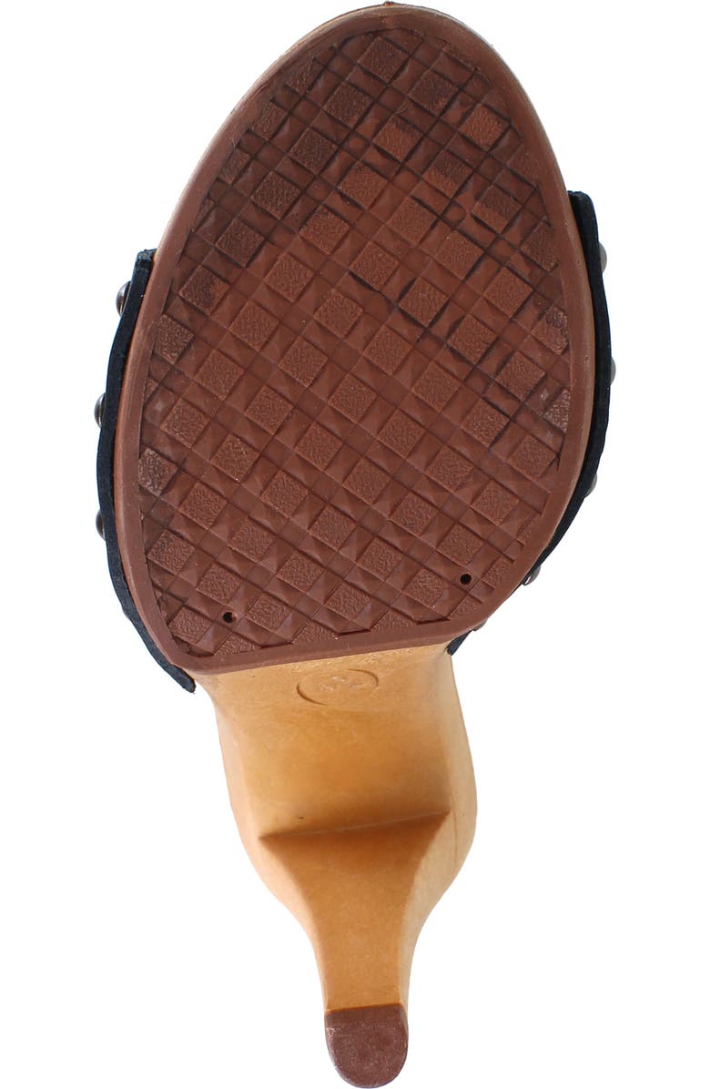 Candie's Antonella Platform Sandal, Alternate, color, Black Leather