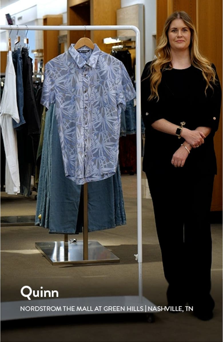 Doldroms Short Sleeve Button-Up Shirt, sales video thumbnail