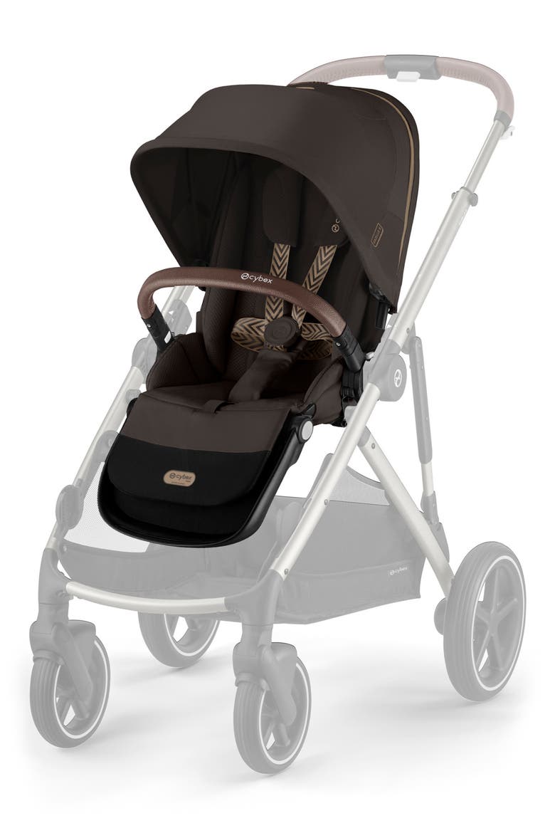 eGazelle/Gazelle S Second Seat, Alternate, color, CHOCOLATE BROWN