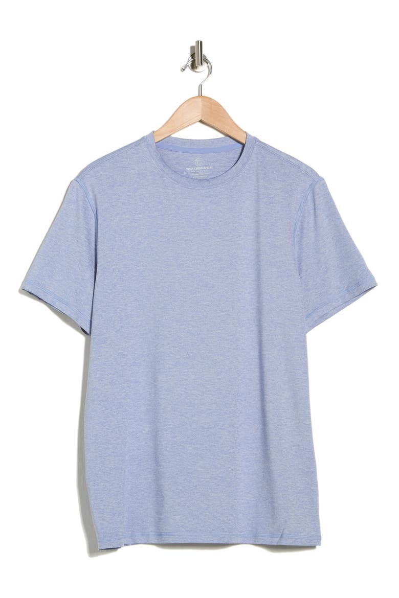 Nomad Mesh Short Sleeve T-Shirt, Alternate, color, HEATHER CLOUD MIST