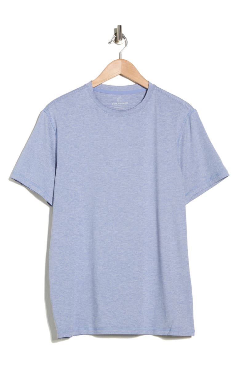 90 DEGREE BY REFLEX Nomad Mesh Short Sleeve T-Shirt, Alternate, color, Heather Cloud Mist