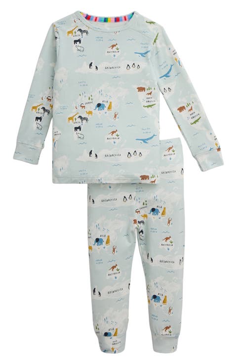Kids' Sea The World Two-Piece Fitted Pajamas (Baby & Toddler)