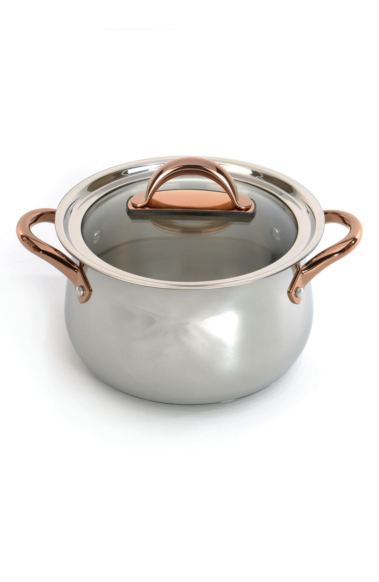 BergHOFF INTERNATIONAL Ouro Gold 18/10 Stainless Steel 8" Dutch Oven