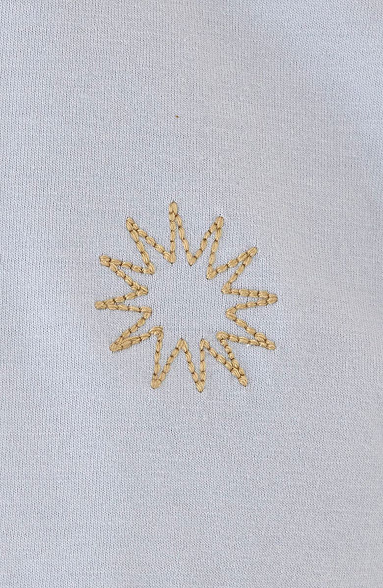 Threads 4 Thought Soft Wash Sunburst Embroidered T-Shirt, Alternate, color, Seamist