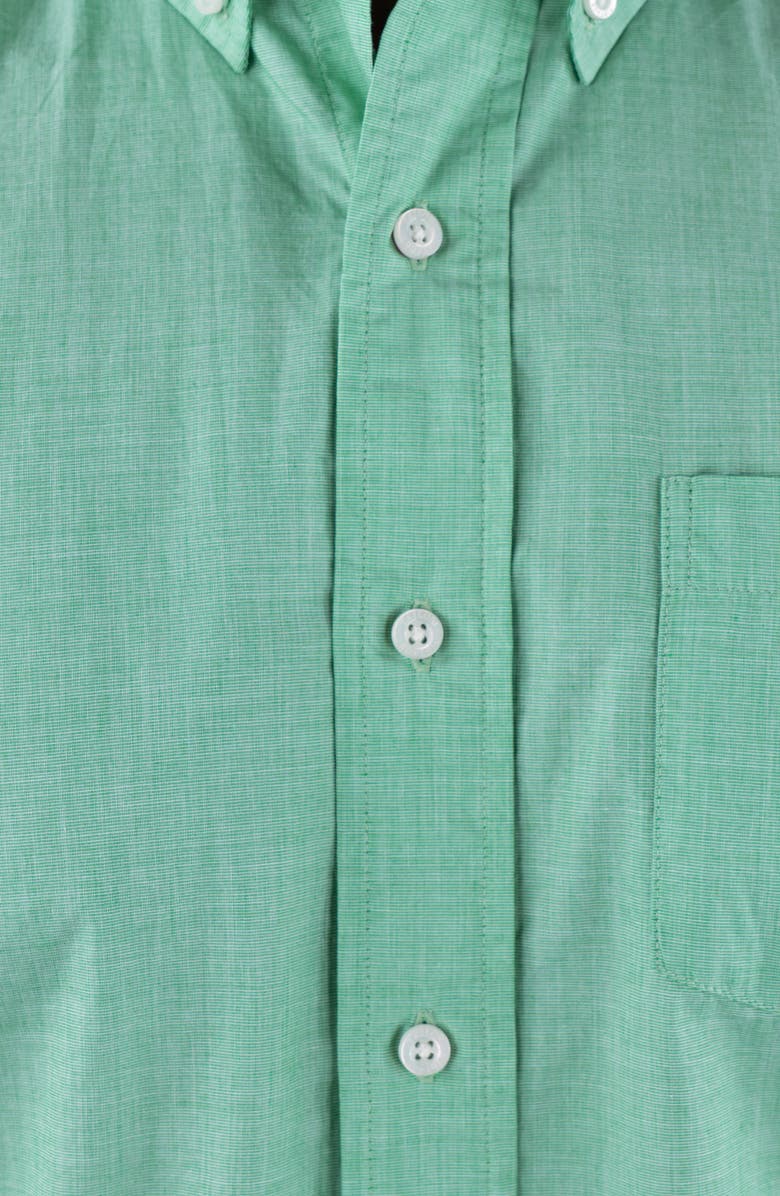 Tailor Vintage End to End Long Sleeve Button-Up Shirt, Alternate, color, Leprechaun