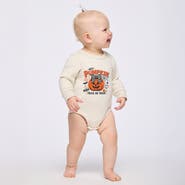 The Juniper Shop Hey Pumpkin Trick or Treat Infant Fleece BodySuit
