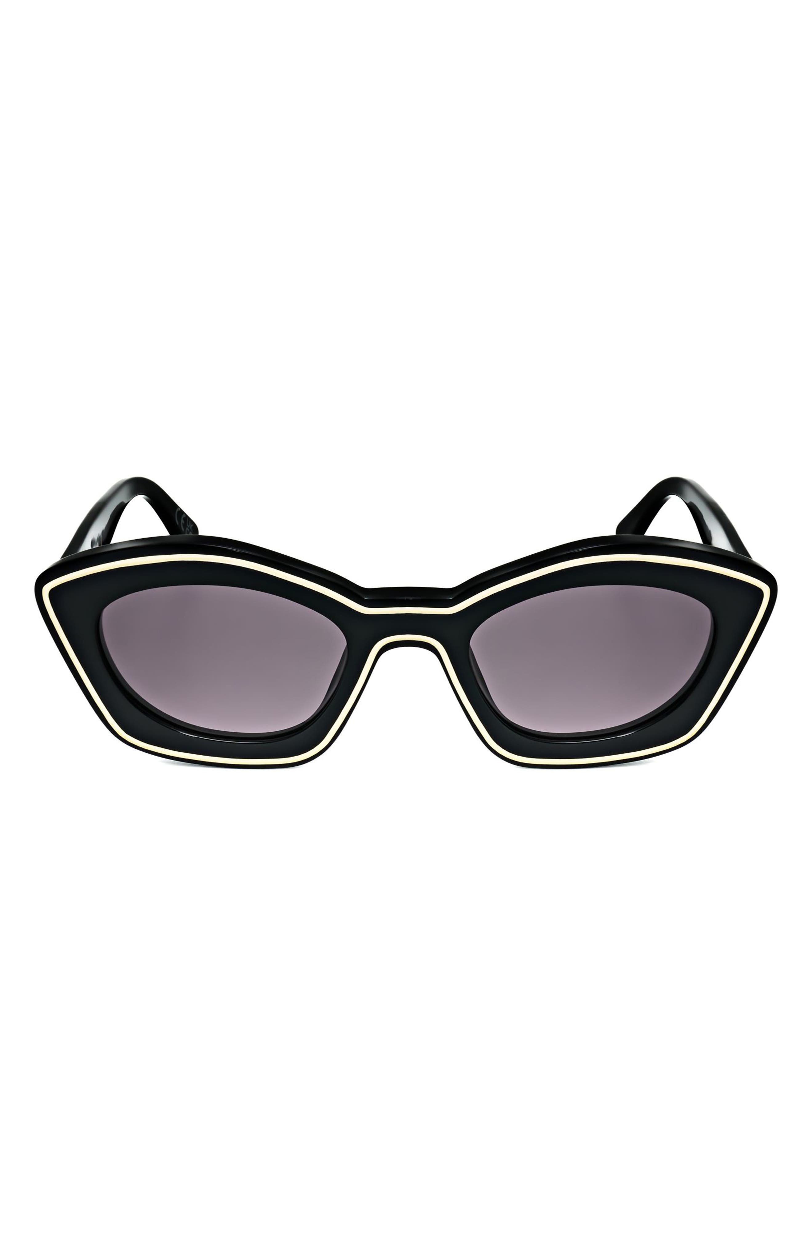 53mm Cat Eye Sunglasses