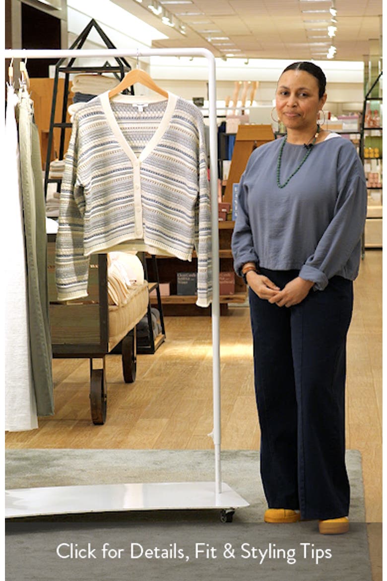 Addison Stripe Cardigan video